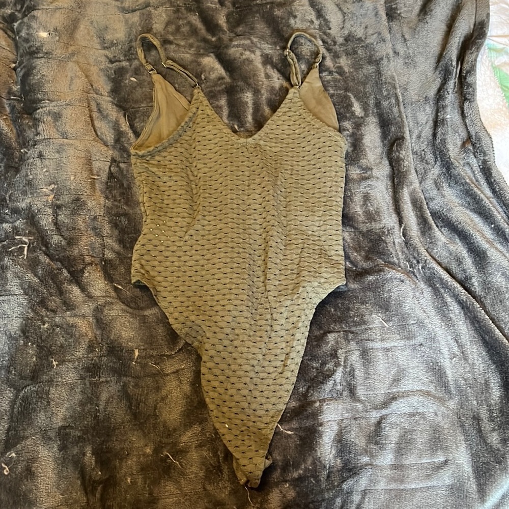 Green leotard